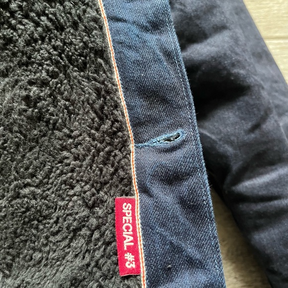 Benzak Denim Sherpa Jacket - Picture 6 of 13